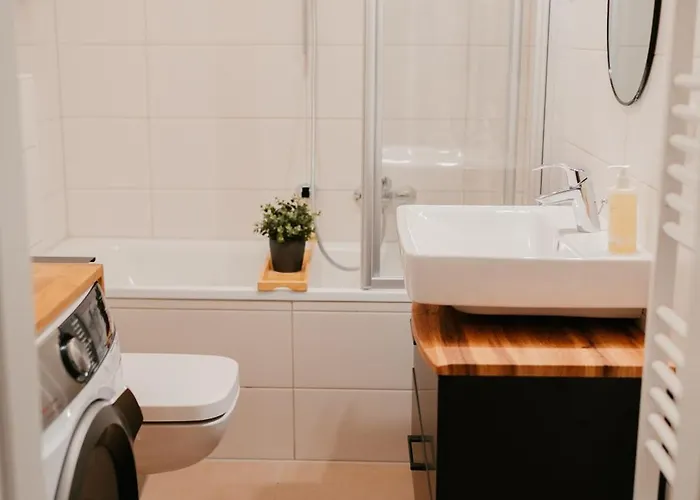 Elbzauber Für 6 L Parkplatz L Balkon Apartment *